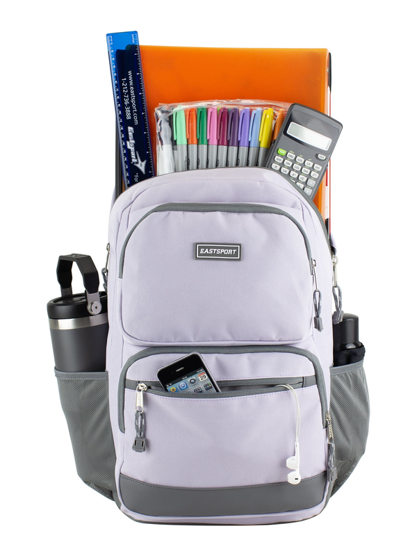 Unisex Aurora Core 17" Backpack Laptop School Bag Soft Orchid8