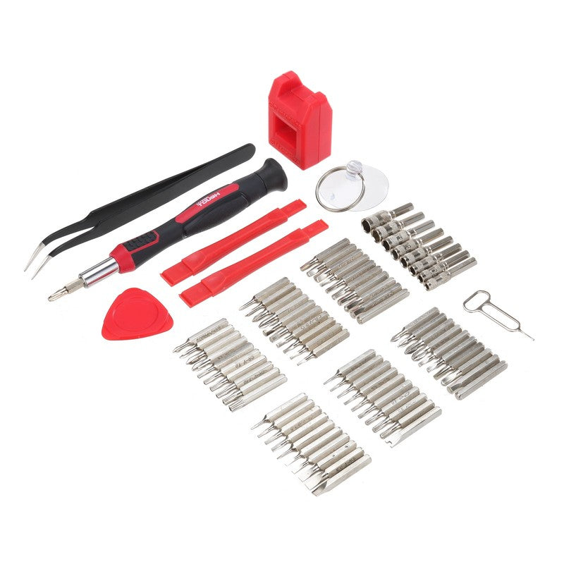 77 Piece Precision Tool Kit with Magnetic Screwdriver, Standard Size Bits4