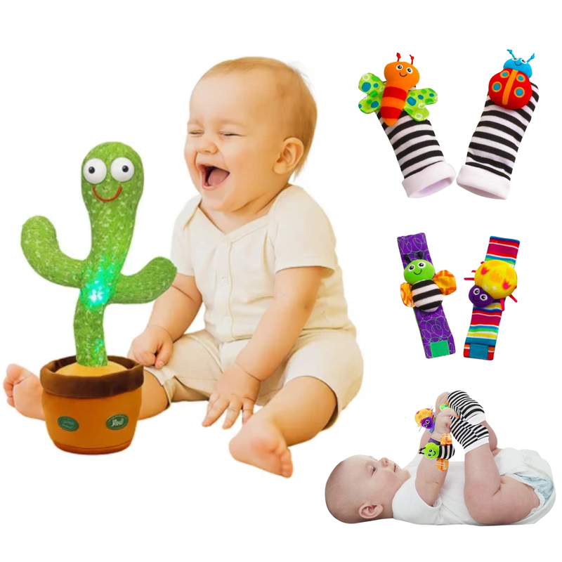 Talking Cactus Toy for Toddlers 1-3 - Plush Speech Therapy Toy That Repeats What0
