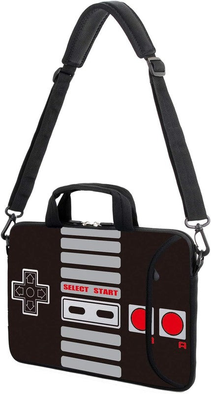15.6 Laptop Sleeve Case Games Shoulder Strap Handle Accessory Pocket3