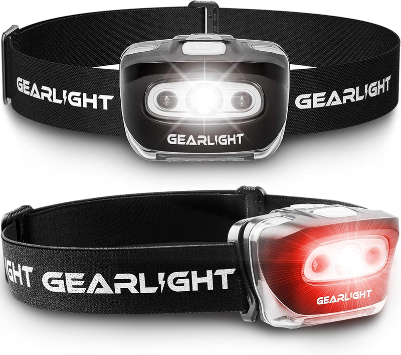 2Pack LED Headlamp - Bright, Lightweight, 7 Modes, Adjustable for Camping10