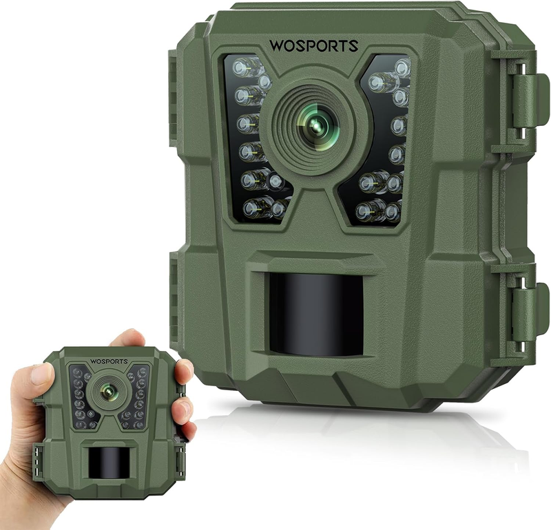Mini Trail Camera 24MP 1080P Night Vision Hunting Cam for Wildlife9