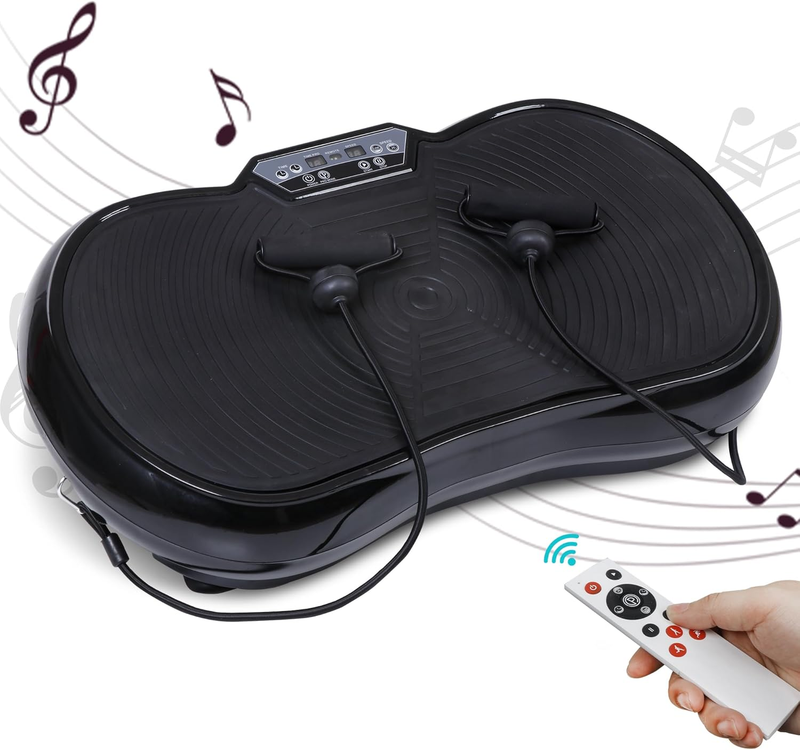Pro Vibration Plate Machine 99 Levels Whole Body Workout Bands Bluetooth8