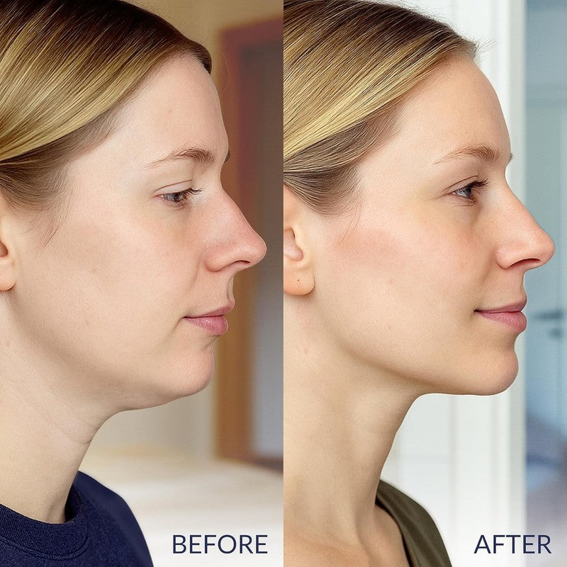 V Line Lifting Collagen Face Mask & Chin Strap for Jawline & Neck Lift 7PC1