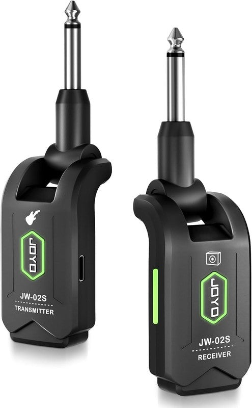 5.8GHz Wireless Guitar System Transmitter Receiver 4 Ch Rechargeable 20M7