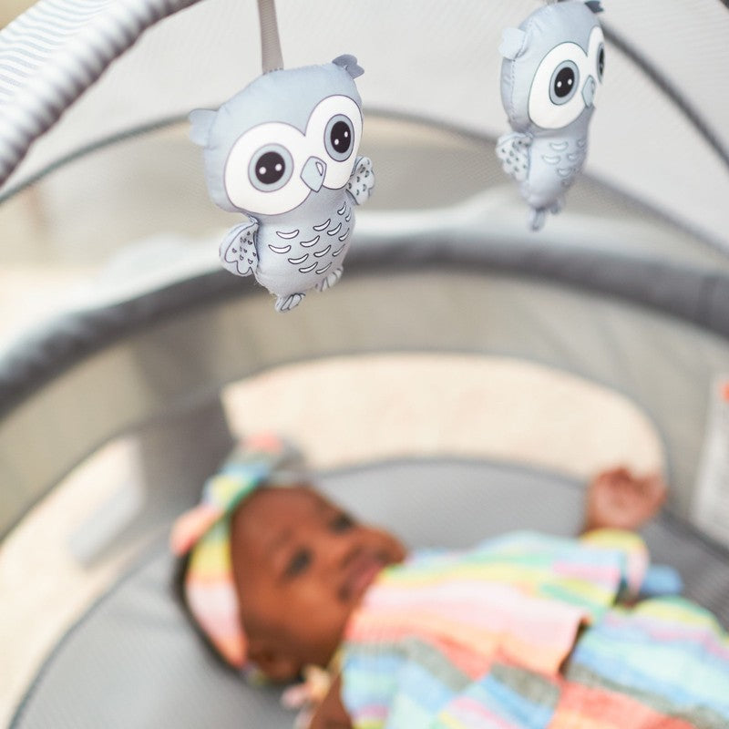 Safety 1ˢᵗ Sleepy Traveler Infant Bassinet, Dreamscape4