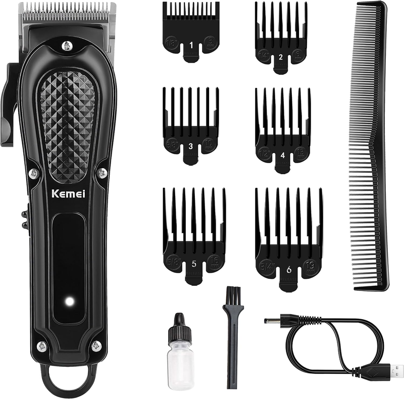 Hair Clippers for Men, Professional Barber Clipper for Hair Cutting Cordless & C8