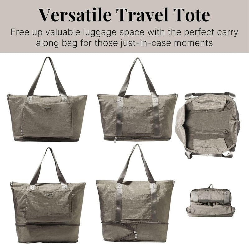 Carryall Expandable Lightweight Travel Tote 22" Packable Folding Compact Nylon W5