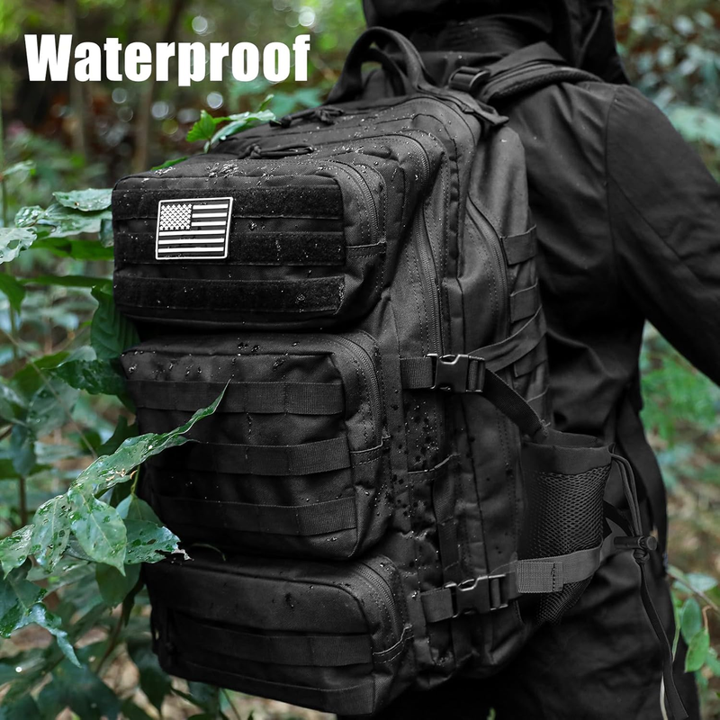 50L Military Tactical Backpack Large Day Backpack for Men Molle Army 3 Days Assa1