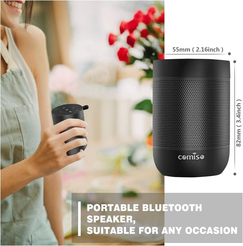 Bluetooth Speaker 5.3, TWS, 360° HD Sound, IP65, TF Card, Gift for Men/Women7