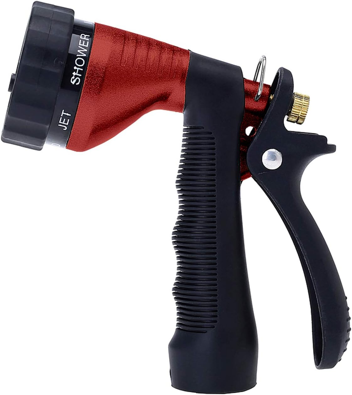 Adjustable Metal Garden Hose Nozzle for Plants, Cars, and Pets8