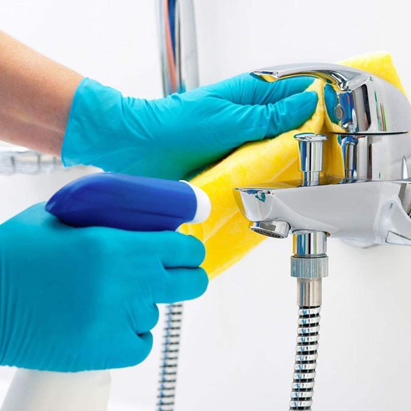 Blue Nitrile Exam Gloves - Latex-Free, Powder-Free, Food-Safe, 1000 Pcs4
