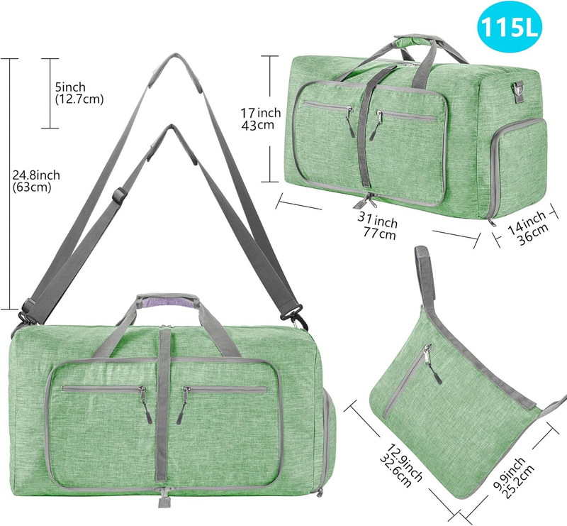 Foldable Travel Duffle Bag 65L 85L 115L Checked Luggage Overnight Bag1