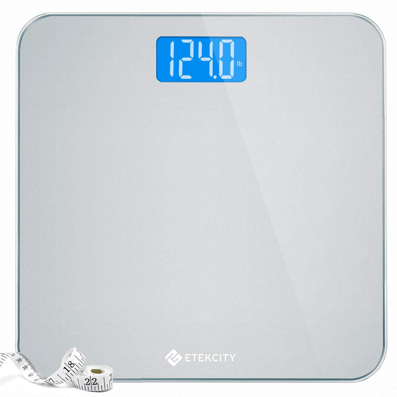 Bathroom Scale Digital Body Weight 400lb White Step On Accurate Scale8