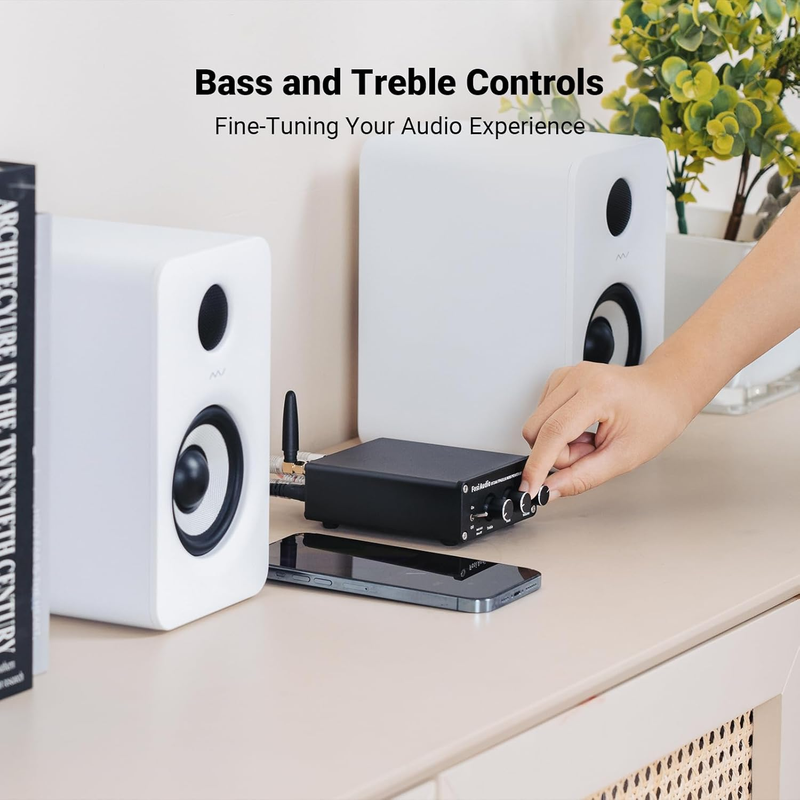 BT20A Bluetooth 2 Ch Stereo Amplifier 200W Mini Class D Home/Outdoor Audio4