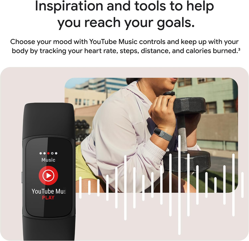 Fitbit Charge 6 Fitness Tracker Google Apps Heart Rate Health Premium3