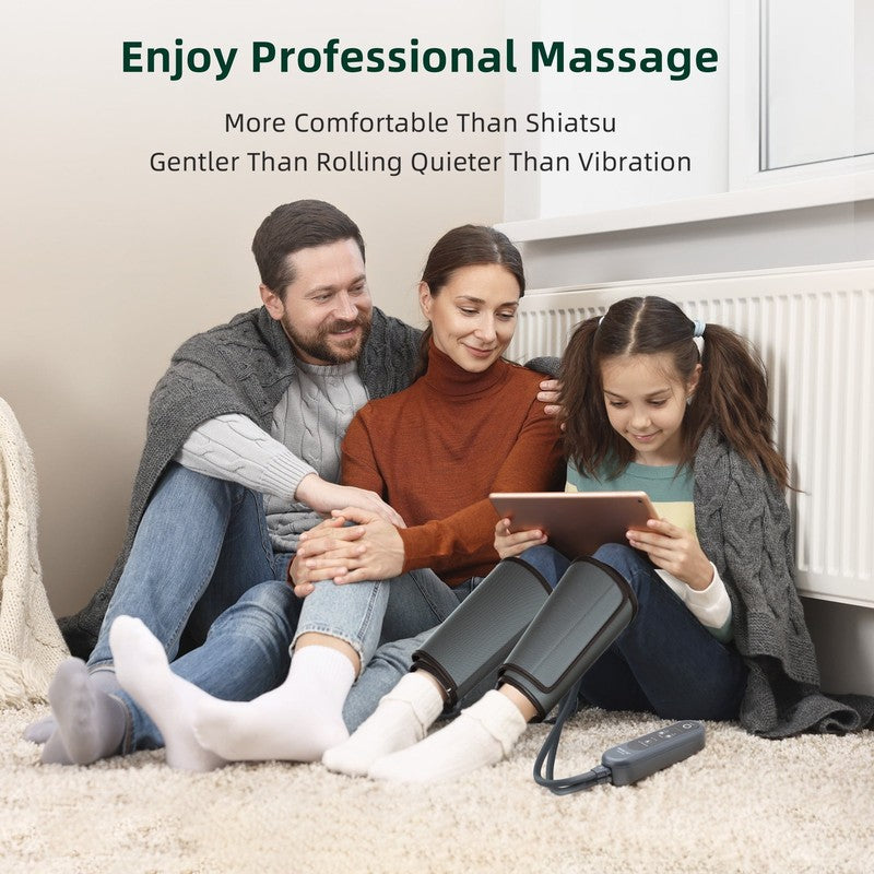 Grey Air Compression Calf Massager Circulation Muscles FSA/HSA2
