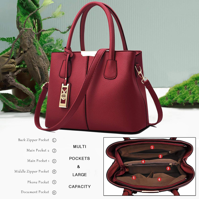 Purses and Handbags for Women Shoulder Tote Bags Top Handle Satchel6