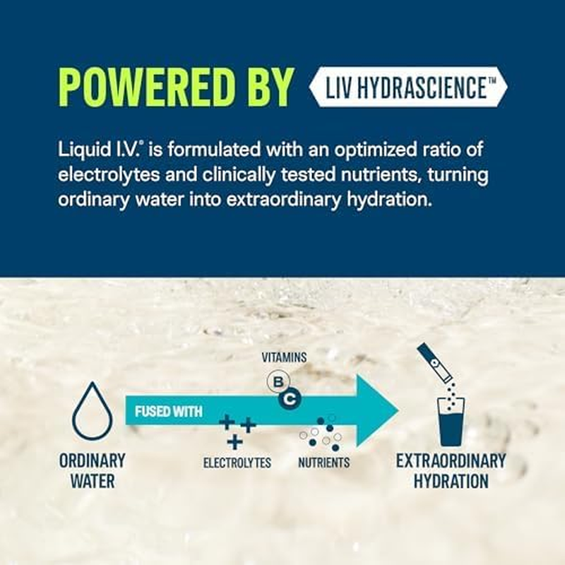 Liquid I.V. Hydration Multiplier Acai Berry 16 Servings Electrolyte Mix2