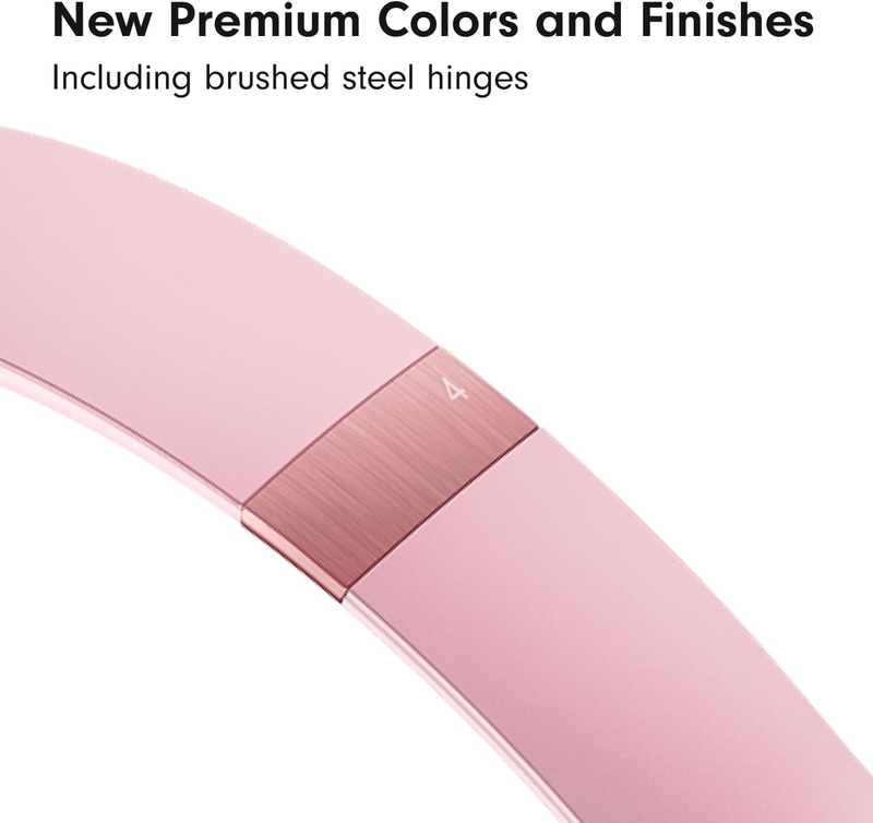 Solo 4 Wireless Bluetooth On Ear Headphones 50Hr Battery Metallic Pink7