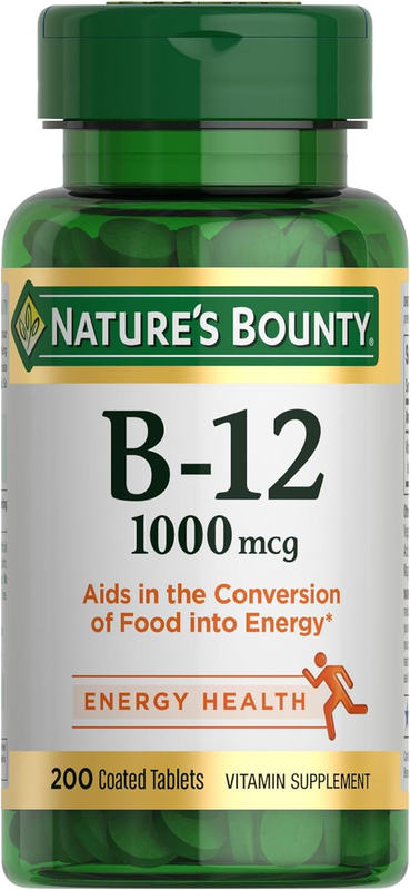 Vitamin B12 1000 Mcg Supplements, Supports Energy Metabolism, 200 Ct9