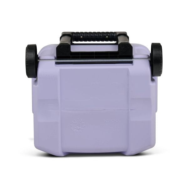 Profile 16Qt Rolling Cooler - Lilac: Polyethylene, Wheels & Retractable Handle7