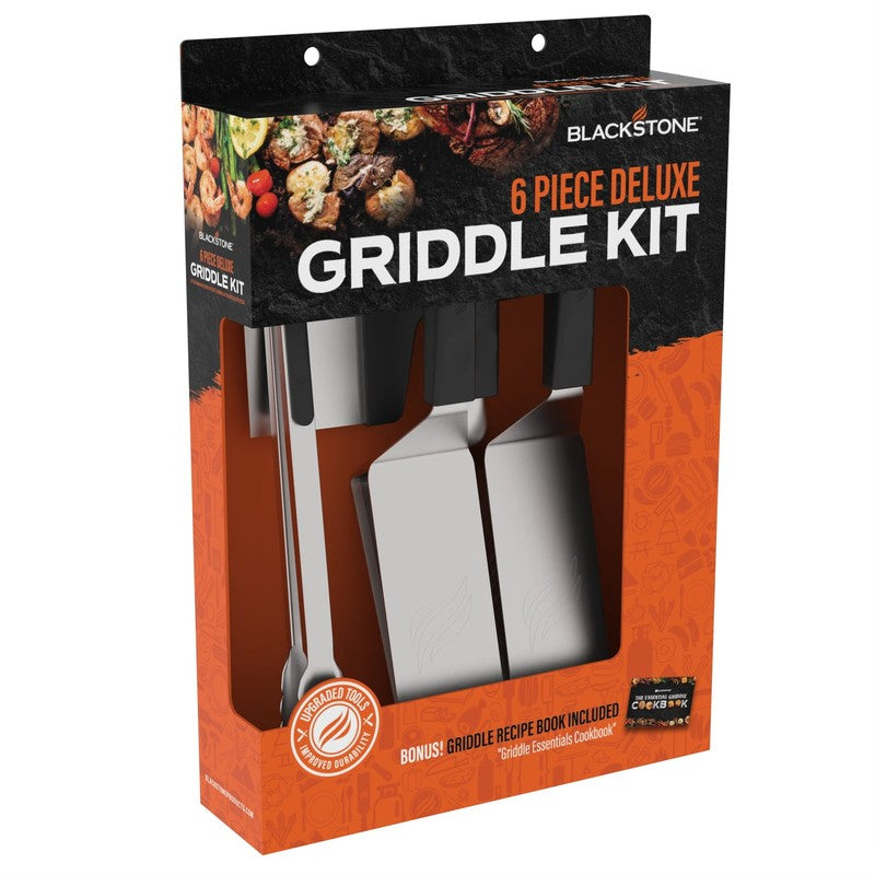 Deluxe Stainless Steel Spatula Griddle Set, 6 Piece1