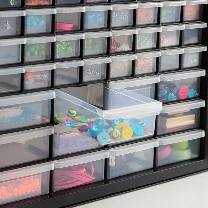 Screw Tool Organizer Small Parts Cabinet, 44 Drawer, Electronics Hardware Nuts a5