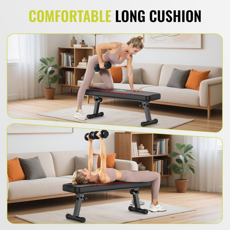 Adjustable Gym Weight Bench Portable Heavy Workout Bench with 1000Lbs Capacity4