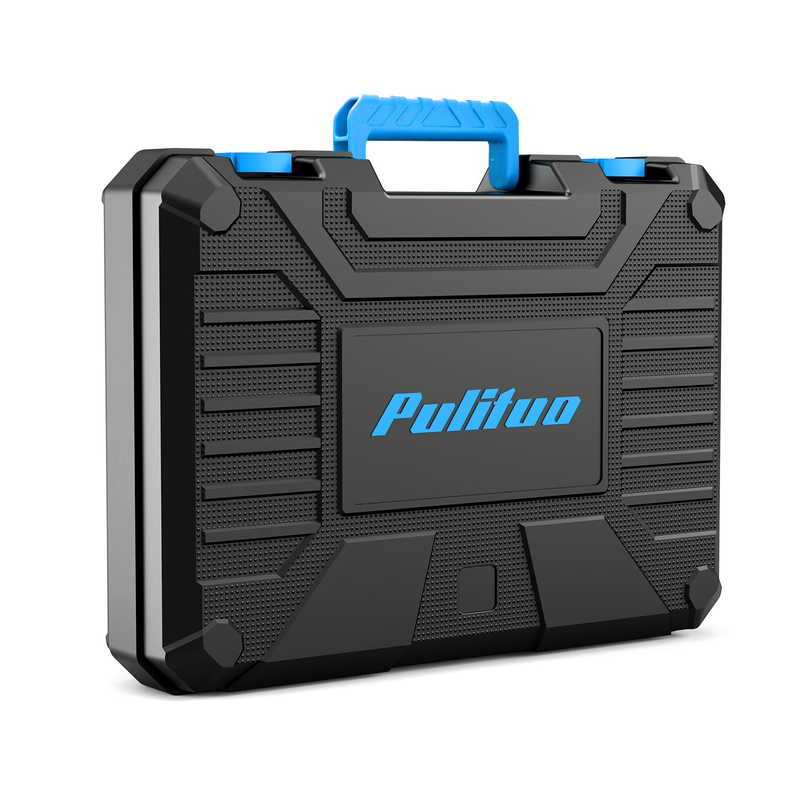 148PC Home Tool Kit 12V Cordless Drill Set Tool Box DIY Repair Blue6