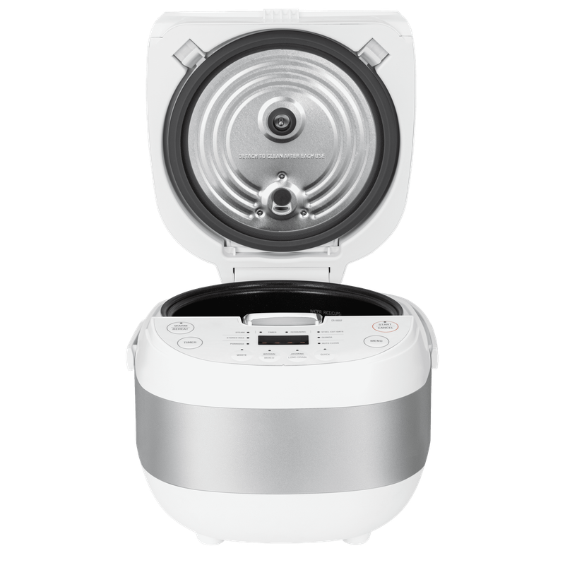 Rice Cooker & Warmer 6 Cup Uncooked / 12 Cup Cooked, Smart Fuzzy Logic Nonstick 3