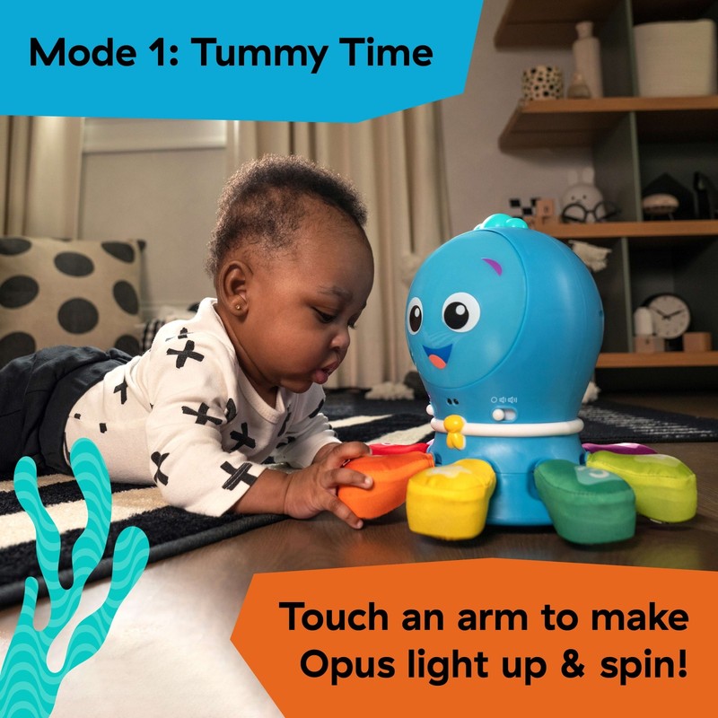 4-in-1 Ocean Explorer Baby Toy Crawl & Chase Learning Ages 3+ Months2