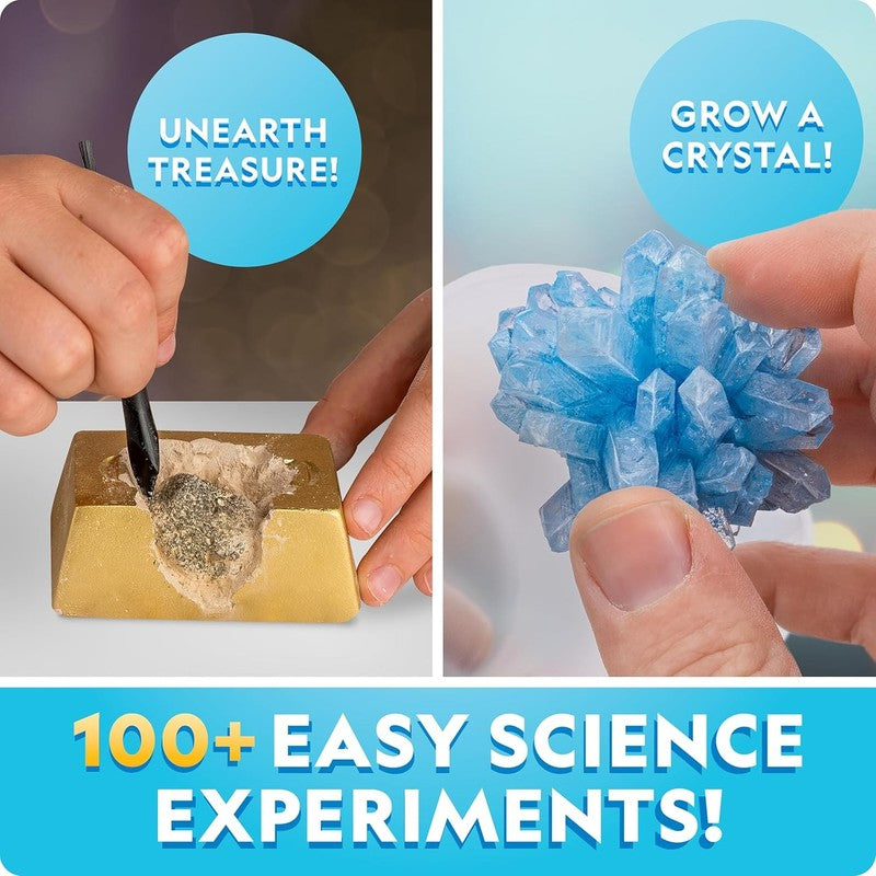 National Geographic Earth Science Kit 100+ Experiments STEM Crystal Volcano2