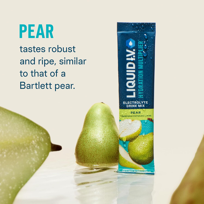 Liquid I.V. Hydration Multiplier Pear 16 Servings Electrolyte Powder1