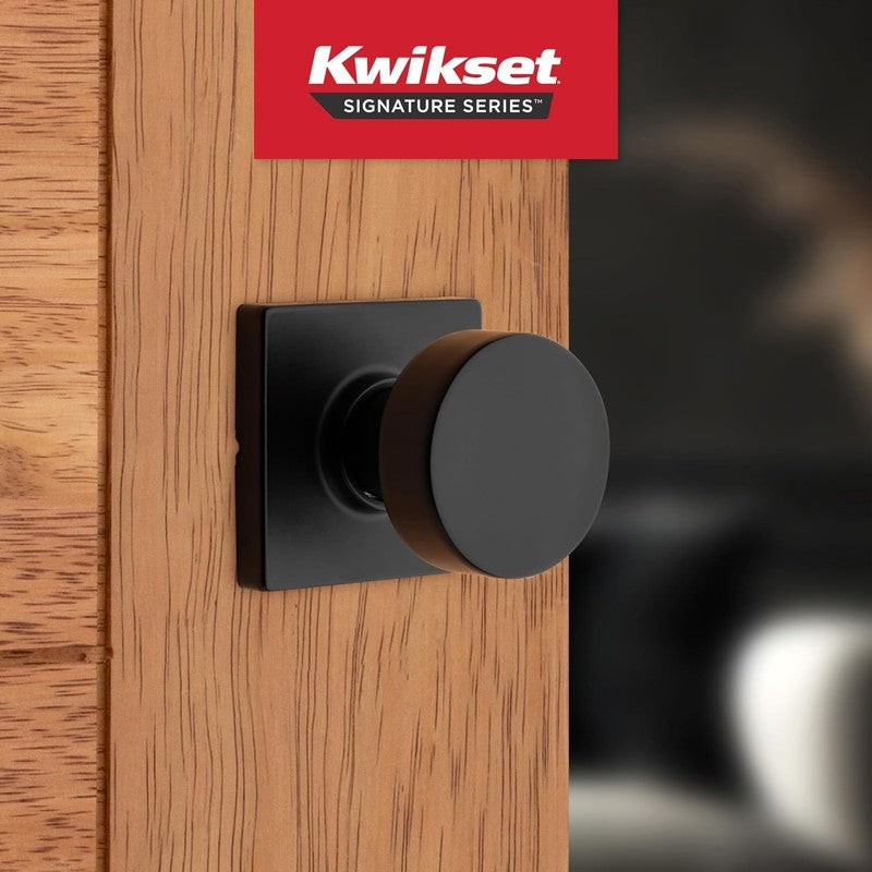 Pismo Interior Passage Door Knob, Handle for Closet and Hallway Doors, Non Locki0
