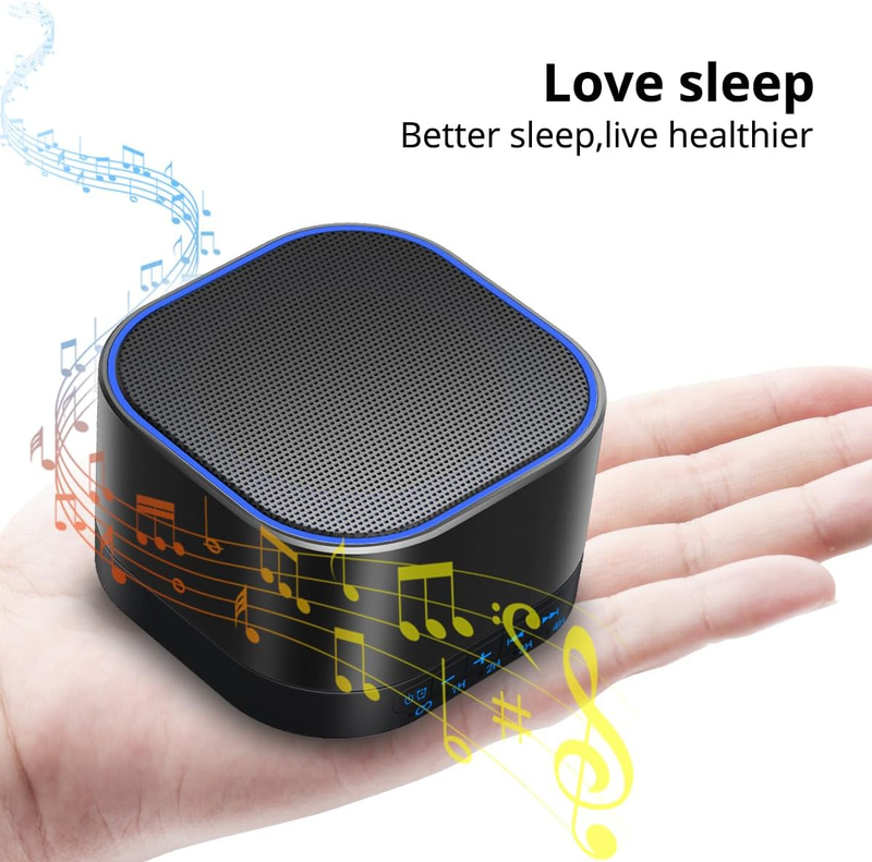 White Noise Machine with 20 Non Looping Natural Soothing Sounds Memory Function 7