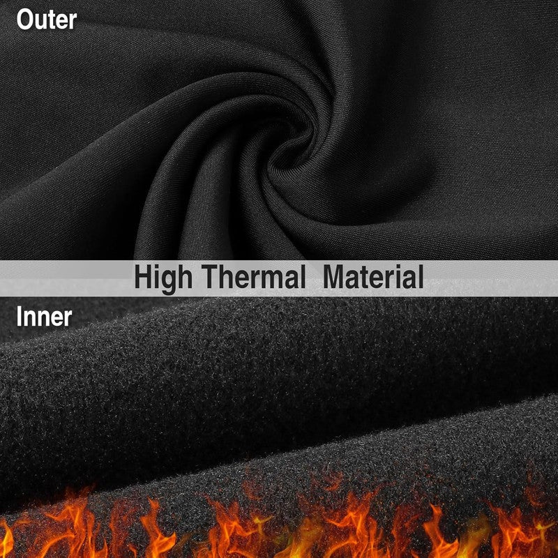 2 Pack Winter Neck Gaiter Warmer for Men&Women,Windproof Face Cover Fleece Face 4