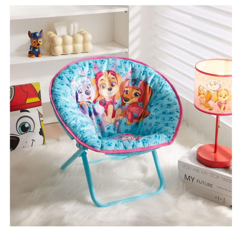 S Paw Patrol 19" Toddler Mini Saucer Chair, Polyester5