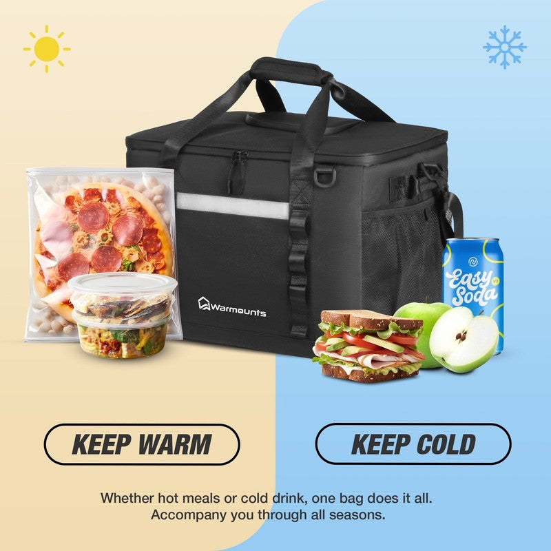 2 in 1 Insulated Camping Cooler Bag for 75 Cans   Leakproof & Portable1
