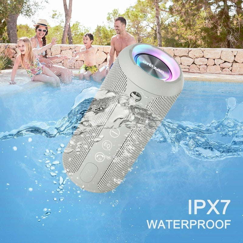 24W Bluetooth Speaker, IPX7 Waterproof, 30H Playtime, 66Ft Range, Dual Pairing7