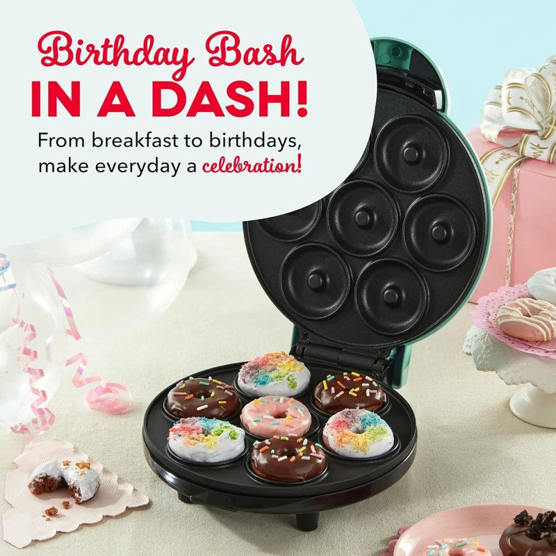 Express Mini Donut Maker   Homemade Dessert Maker   Features Double Sided, Non S6