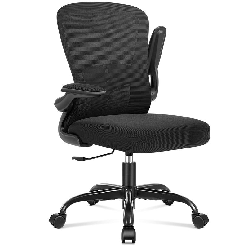Office Chair, Ergonomic Desk Chair with Adjustable Lumbar Support, High Back Mes10