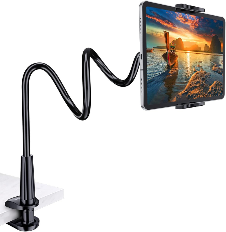 Adjustable Gooseneck Tablet Holder Stand for Bed & Table   Fits 4.7 10.5" Device7