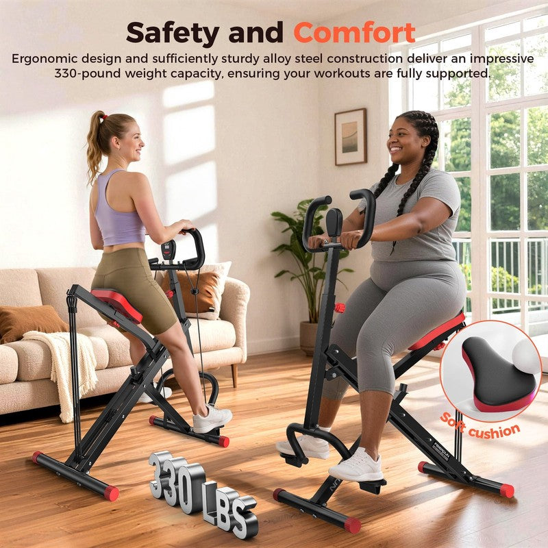 Squat Assist Trainer, 330Lbs Foldable with Adjustable 4 Resistance Bands1