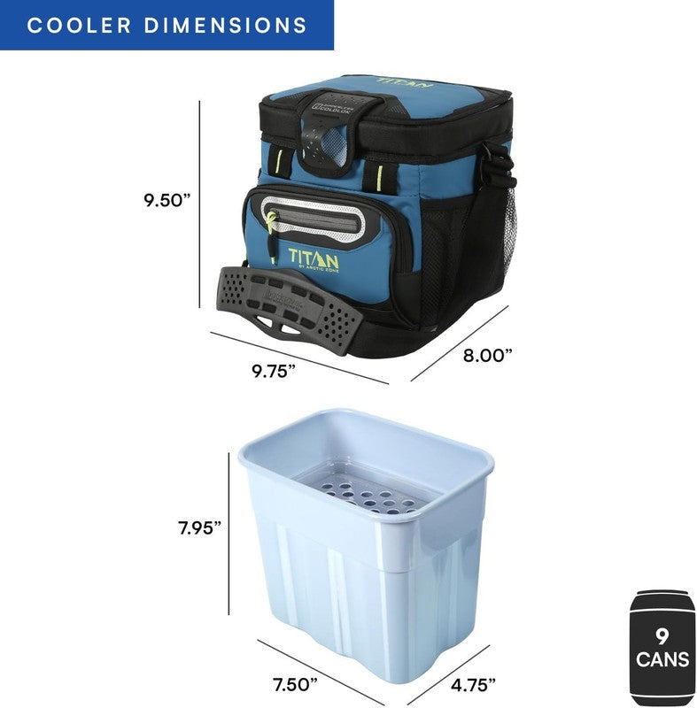 Deep Freeze Zipperless Hardbody Cooler with Insulation & Smartshelf6