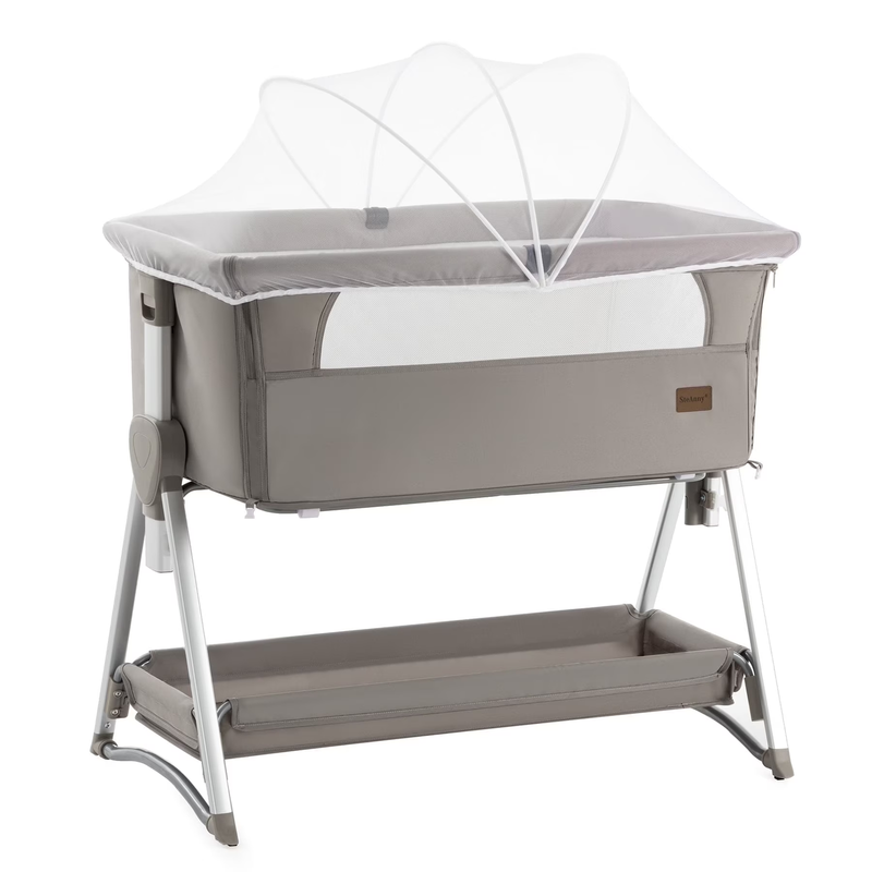 Baby Bassinet Bedside Sleeper Rocking Crib Newborn Co Sleeper 0 6M Unisex10