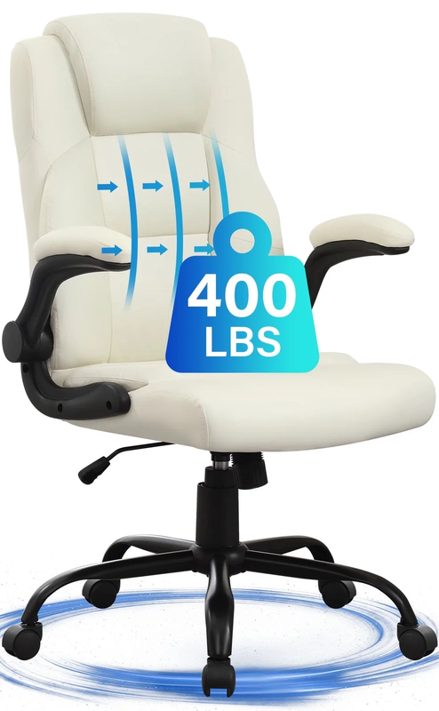 Ergonomic Big & Tall Office Chair 400LBS High Back with Lumbar Support0