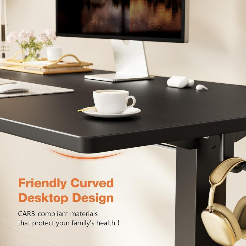 Electric Height Adjustable Standing Desk   48"x24" Sit to Stand Office Table4