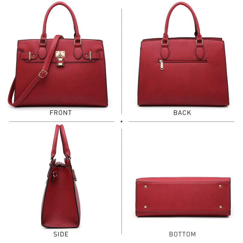 Women Handbag Purse Shoulder Top Handle Satchel Tote Work Bag Clutch3