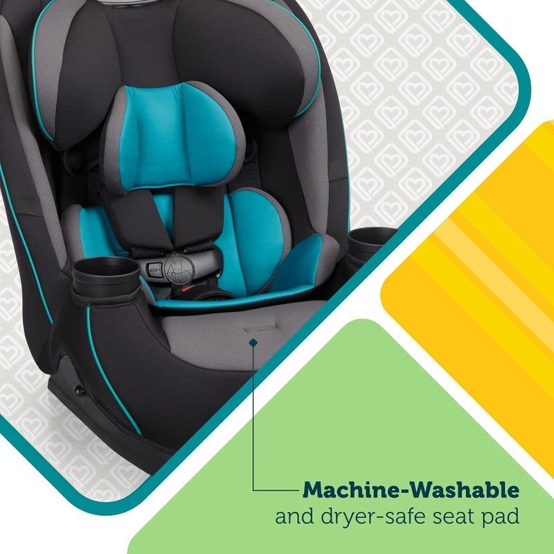 Grow & Go All In One Convertible Car Seat Rear/Forward/Booster Black Phantom3